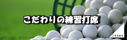 こだわりの練習打席